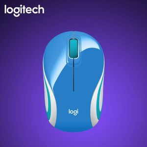 Mouse Logitech M187 Wireless Azul/teal/branco