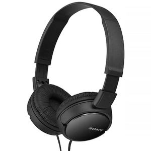 Fone De Ouvido Sony Mdr-zx110/bz Com Cabo De 1.2 Metros - Preto