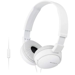 Fone De Ouvido Com Microfone Sony Mdr-zx110ap - 3.5mm Branco