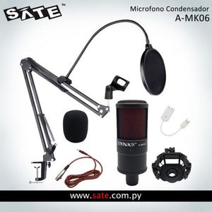 Microfone Sate A-mk06 Live Broadcast