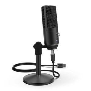 Microfone Fifine K670b - Usb - Condensador Cardioide - Preto