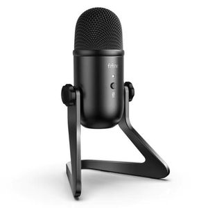 Microfone Fifine K678 - Usb - Condensador Cardioide - Preto