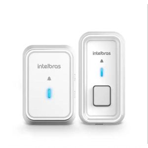 Campainha Sem Fio Intelbras Cib101 Com Bateria - 4522001 Branco Bivolt