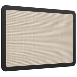 Cabeceira Solteiro 90 Cm Palhinha Oslo 27966 Nero Artesano Nero