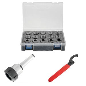 Kit Jogo Pinças Er25 Cone Morse 2 Chave Er25b