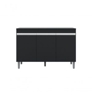 Multiuso Gabinete Balcão Manu 120cm 3 Portas S-tampo