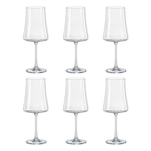 6 Taças Para água Xtra Em Cristal 560ml Bohemia