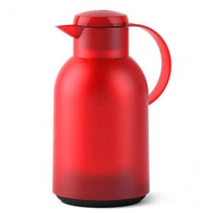 Garrafa Térmica De 1,5 Litros Quick Press Samba Emsa Vermelha
