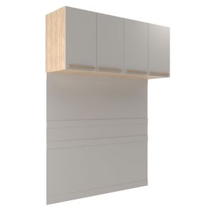 Módulo Ponte Aéreo 170cm San Diego Aveiro Oak-cinza Urbano