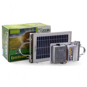 Bi Eletrificador Solar Bateria Integrada Zebu Zs20 20km Choque Cerca Eletrica