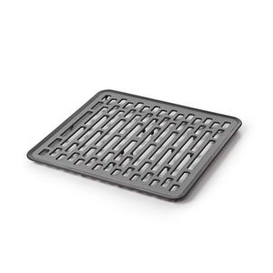 Tapete Para Pia Em Silicone 31x30cm Oxo Cinza