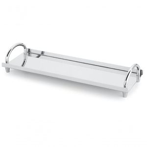 Bandeja Bancada Lavabo Banheiro Aço Inox Polido Forma 800722