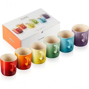 6 Canecas De Chá Em Cerâmica Gift Collection 350ml Le Creuset