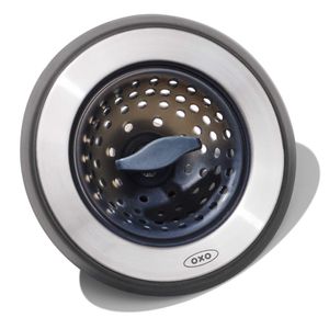 Tampa Para Ralo De Pia 2 Em 1 De Silicone Com Trava Oxo