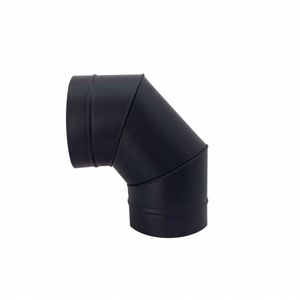 Curva Cotovelo Preta 90° De 100 Mm De Diâmetro