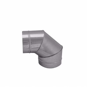 Curva Cotovelo Galvanizada 90° De 100 Mm De Diâmetro