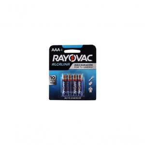 Pilha Aaa Rayovac Alcalina Cilíndrica - 4Uni