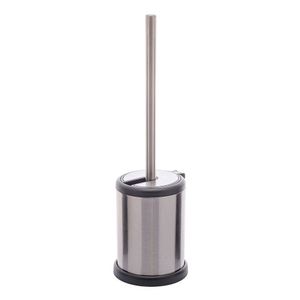 Escova Sanitária De Aço Inox Com Suporte E Tampa 2972 - Lyor