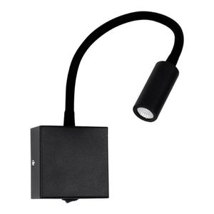 Arandela Led 3w Pix 3000k Ip20 Bivolt Preta Nordecor