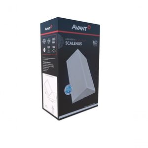 Arandela Led Scalenus 12w 6500k Branco Biv Ip65 Avant