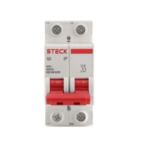 Disjuntor Din 2p 40a 3ka 230v Ca Curva C Steck