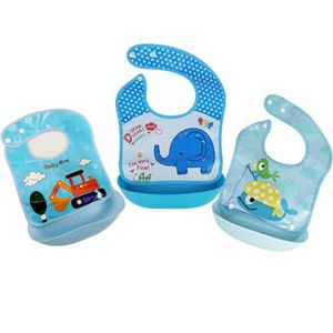 Babador Impermeável Cata Migalhas Coletor Conjunto 3 Peças - 1