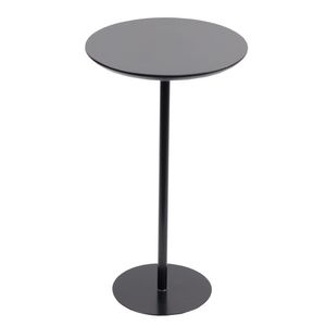 Mesa Lateral 30cm (52cm Altura) Preto Acetinado