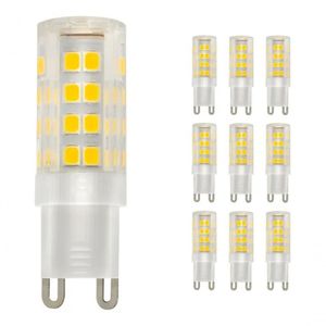 Lâmpada G9 7w Halopim Lustre Arandelas Branco Quente Kit 10 Unidades