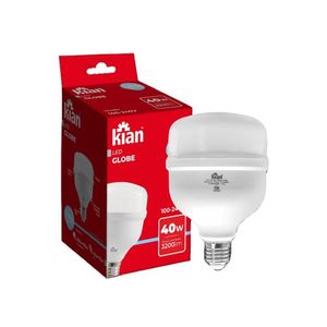 Kit 2 Lâmpadas Led Globe 40w Alta Potencia E27 Branca Fria