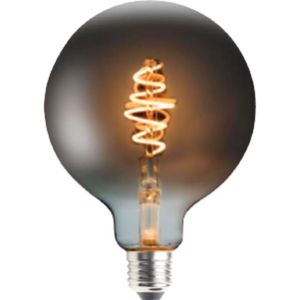 Lâmpada Led Filamento Retrô Black Pêra G125 5w Amarelo 2200k