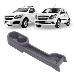 Porta Copos Objetos Chevrolet Montana Agile Cinza
