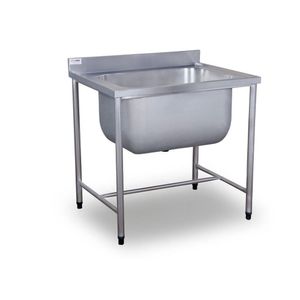Tanque com Cuba Atual Inox TQ-80 em Aço Inox 304