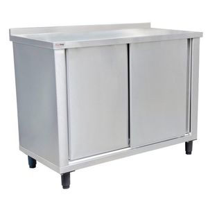 Armário Horizontal Atual Inox Ah-304 Em Aço Inox 304 1 Metro