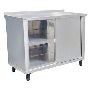 Armário Horizontal em Aço Inox 430 1,5 Metros Atual Inox AH-430