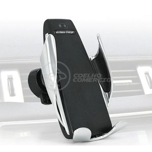 Carregador Suporte Veicular Com Carregador Indução Inteligente