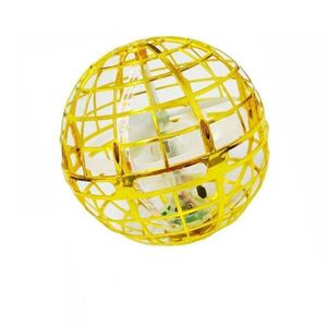 Bola Spinner Voadora Led Divertido Colorido Amarelo
