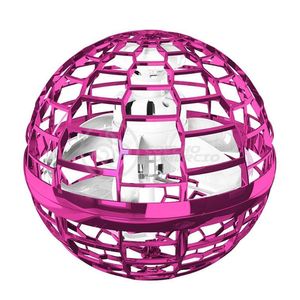 Bola Spinner Voadora Led Divertido Colorido Rgb - Rosa