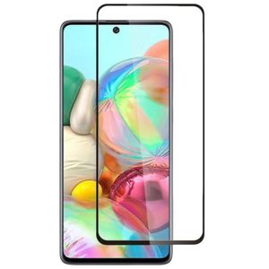 Película De Vidro 3D Para Samsung A71 Com Bordas Pretas