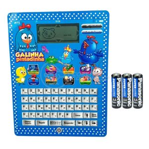 Kit Tablet Infantil Galinha Pintadinha Educativo