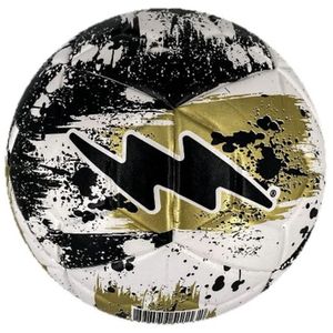 Bola Futebol De Campo Branco/dourado/preto