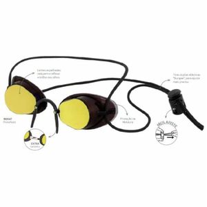 Óculos De Natação Speed Mirror Speedo Cor Preto/dourado
