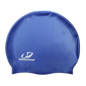 Touca De Natação Silicone Adulto Xl Lisa Azul Royal