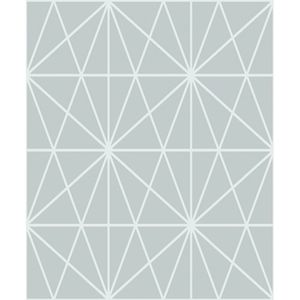 Papel De Parede Cu87435 Cinza Geométrico 053x10m