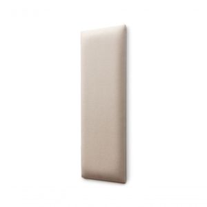 Placa Cabeceira 20cm X 60cm Unidade Suede Off White