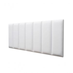 Placas Cabeceira Casal 140cm X 60cm 7 Placas Courino Branco