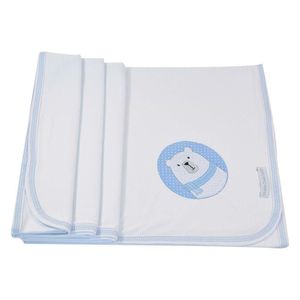 Manta Em Malha Urso Polar
