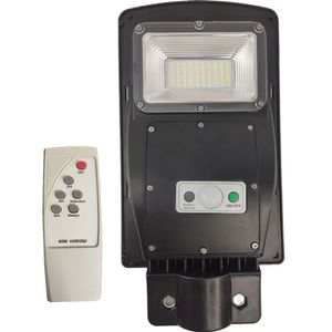 Luminaria Solar 60w Poste E Sensor De Movimento Parede