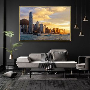 Quadro Decorativo Horizontal Abu Dhabi Com Moldura 80X120