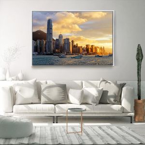Quadro Decorativo Horizontal Abu Dhabi Com Moldura 80X120