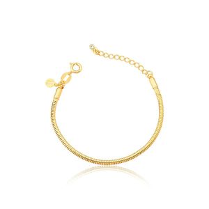 Pulseira Infantil Revestida Em Ouro